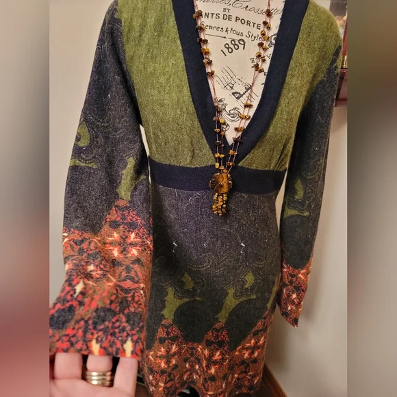 ARYEH ANTHROPOLOGIE - Sweater Dress - Women's Size M - Picture 8 of 13